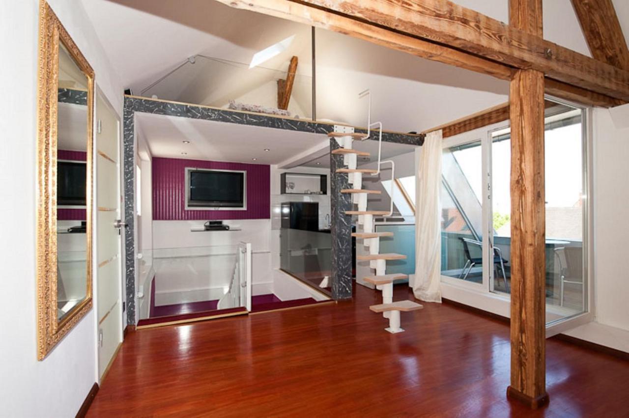 City Lux Apartment In Der Stadt Freiburg im Breisgau Eksteriør billede