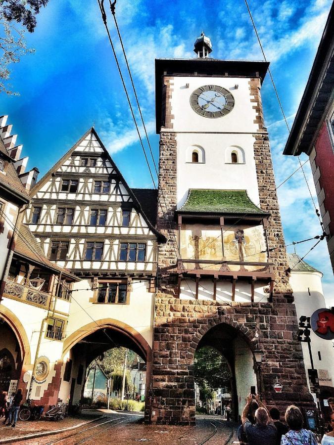 City Lux Apartment In Der Stadt Freiburg im Breisgau Eksteriør billede